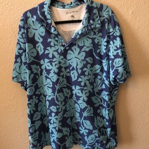 Blue Hawaiian tommy bahama polo